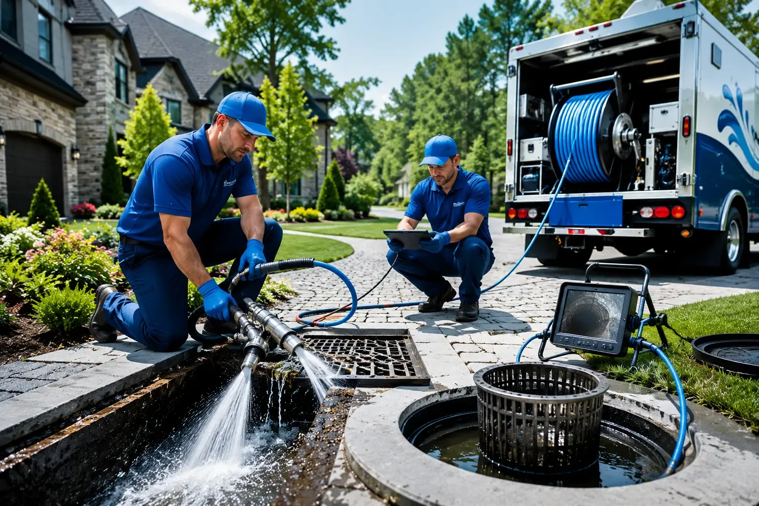 Local outdoor drain cleaning professionals in Cleveland Heights, OH